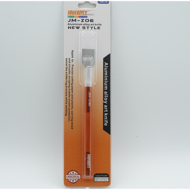 Jakemy Jm-z06 Safe Alumunium Alloy Cordless Pen Shape Cutter Pocket Knife For Diy Carving