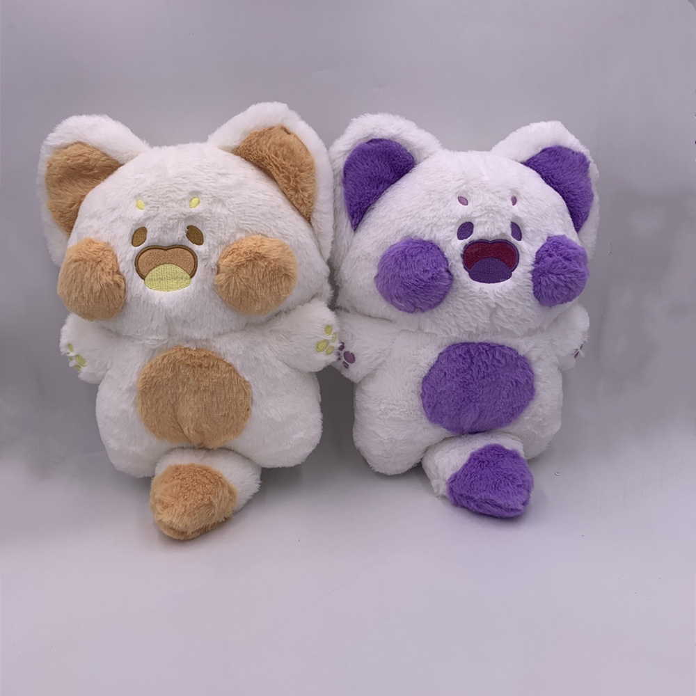 Mainan Boneka stuffed plush Kucing / Beruang Untuk Hadiah Ulang Tahun Anak