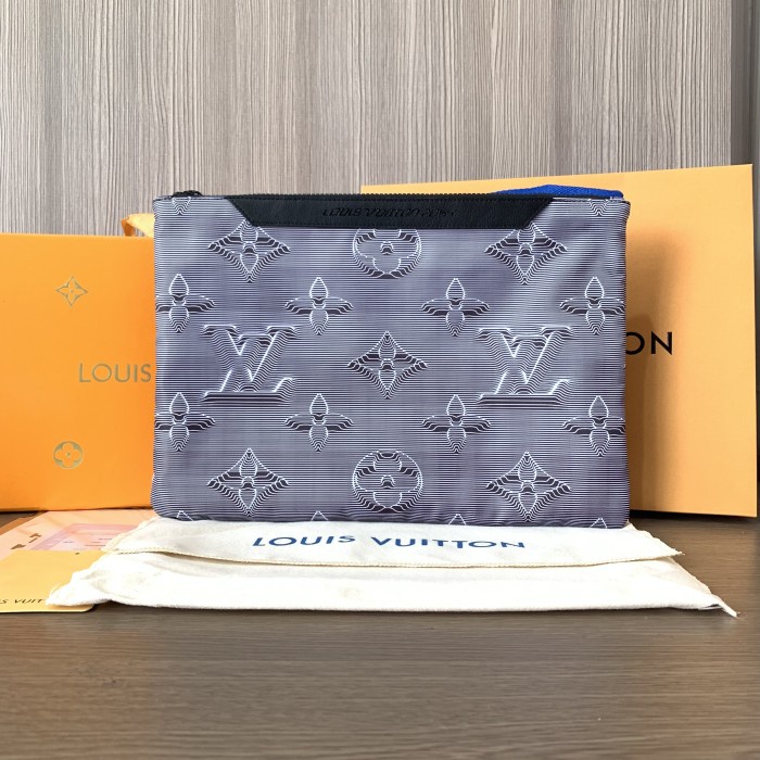 TAS PRIA POUCH KULIT ASLI IMPORT MODEL TERBARU 023