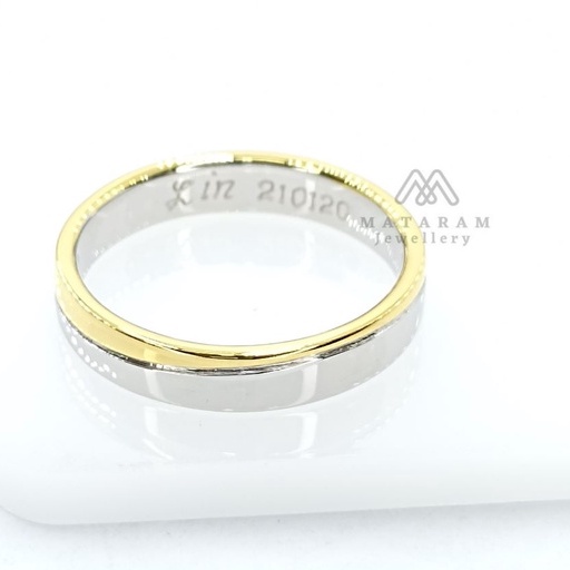 Cincin Platinum Kadar 5% - 50% Single - Bisa Request Model Cincin - Cincin Nikah Cincin Tunangan Cin
