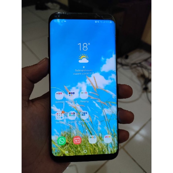 Hp Samsung Galaxy S8+ 4/64Gb Bekas Second Batangan Siap pakai