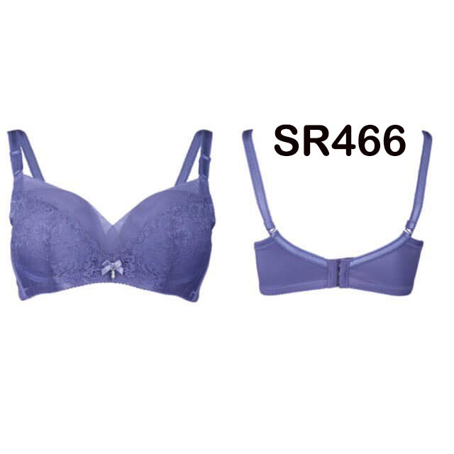 Sorella Bra 36B Tanpa Kawat Breathable Bra Busa Tebal Push Up
