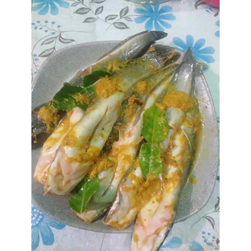 

lele bumbu kuning segar.siap goreng.