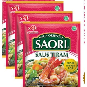 

Saus Tiram merk SAORI sachet 23ml/10sachet