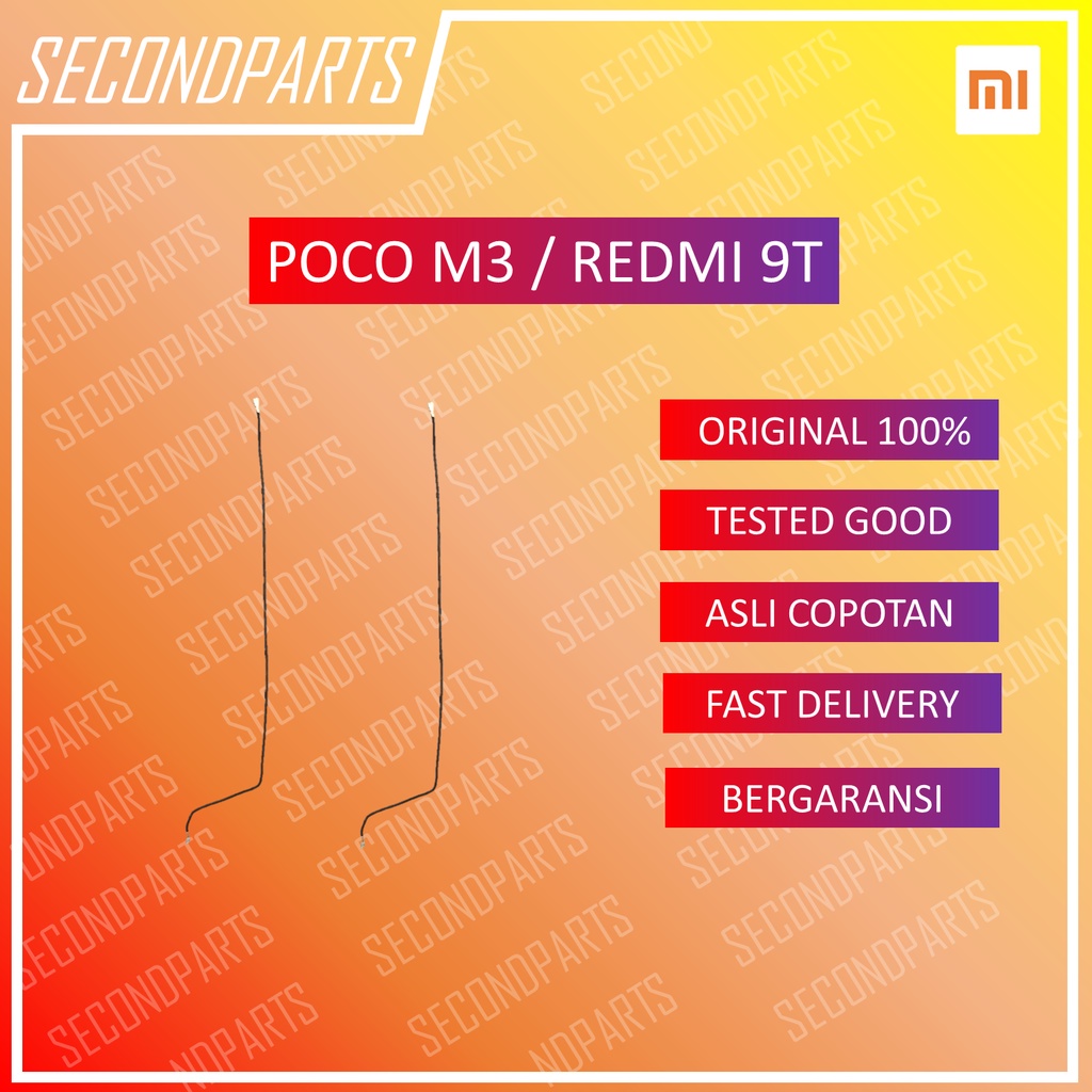 KABEL ANTENA PENGUAT SINYAL XIAOMI POCO M3 / REDMI 9T ORIGINAL COPOTAN