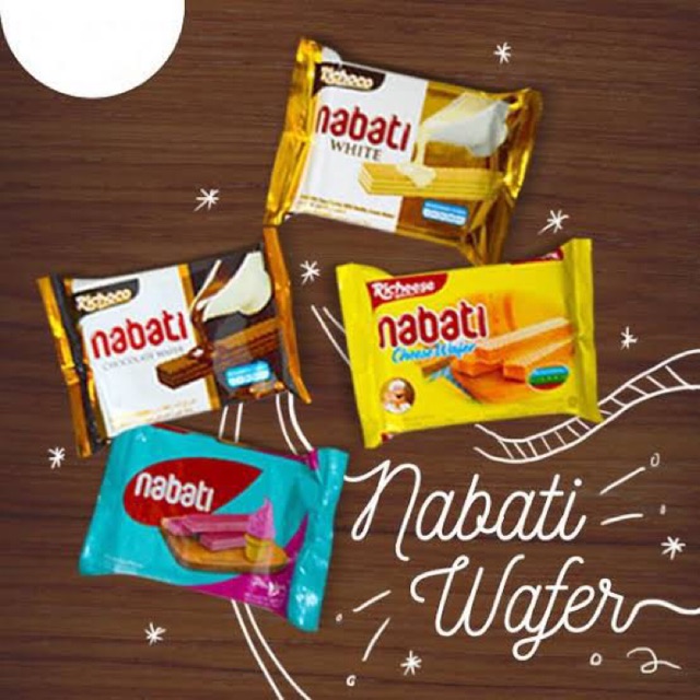 

NABATI Cream Wafer Cheese Chocolate Pink Lava (10pcs)