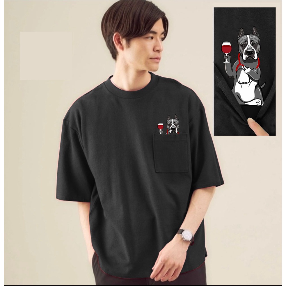 Mokokomo Kaos Ario Hitam Baju Oversize Pria Kaos Oversize Pria Terbaru