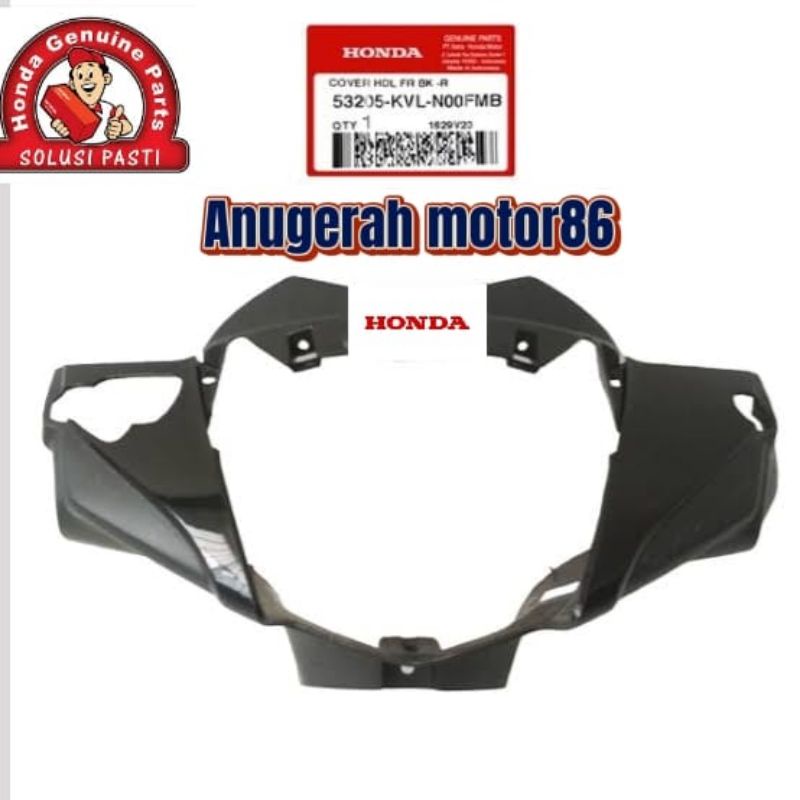 53205-KVL-N00FMB cover handle fr batok depan supra 125 batman ori Honda AHM