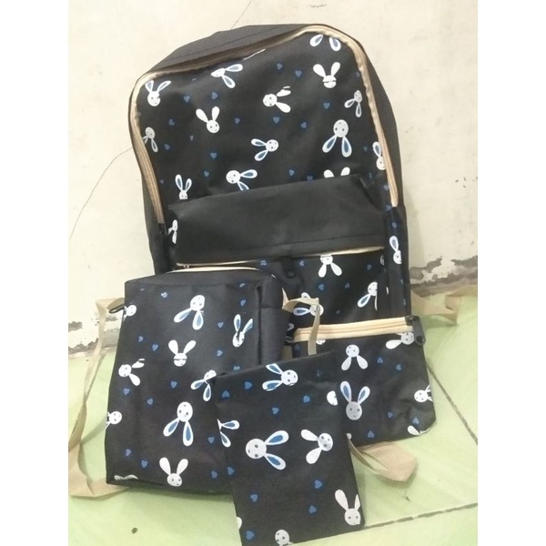 Tas ransel 4in 1.Tas ransel anak sekolah tampa boneka