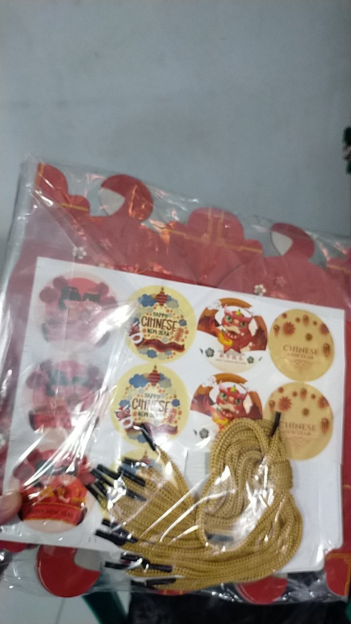 [5pcs] Box Imlek / Hampers Toples / Dus Kue Kering / Model Tandu