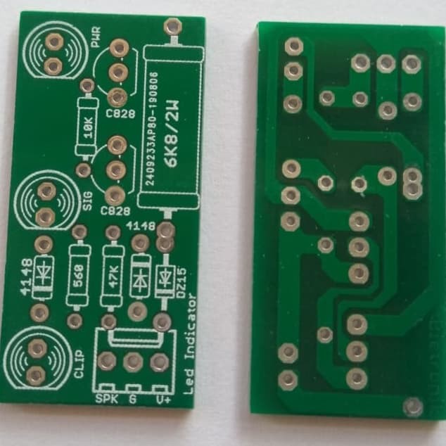 PCB Led Indikator Mono Double layer