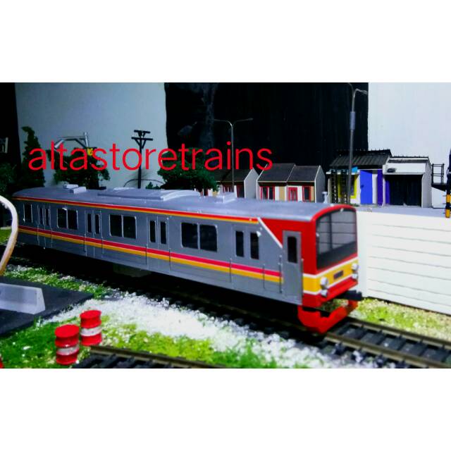 Miniatur Kereta api KRL | Shopee Indonesia