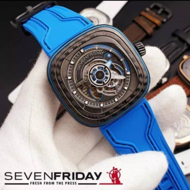 Jam Tangan Sevenfriday S3/02 Carbon Edition NFC Aktif Automatic Original