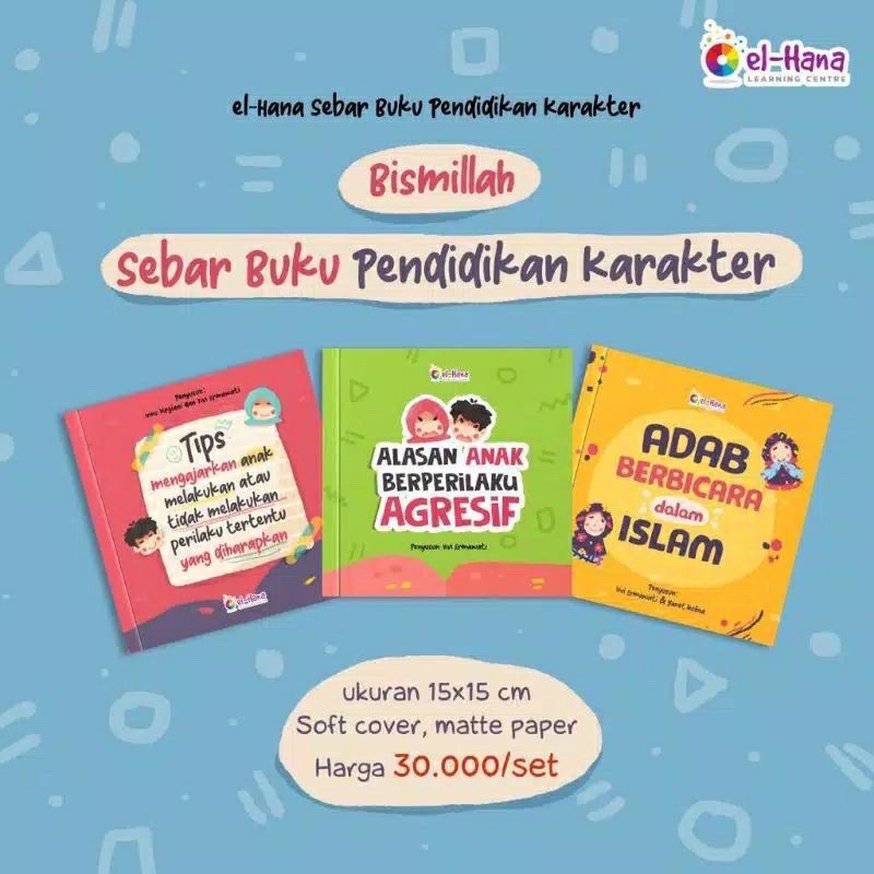 EL-HANA SEBAR BUKU PENDIDIKAN KARAKTER