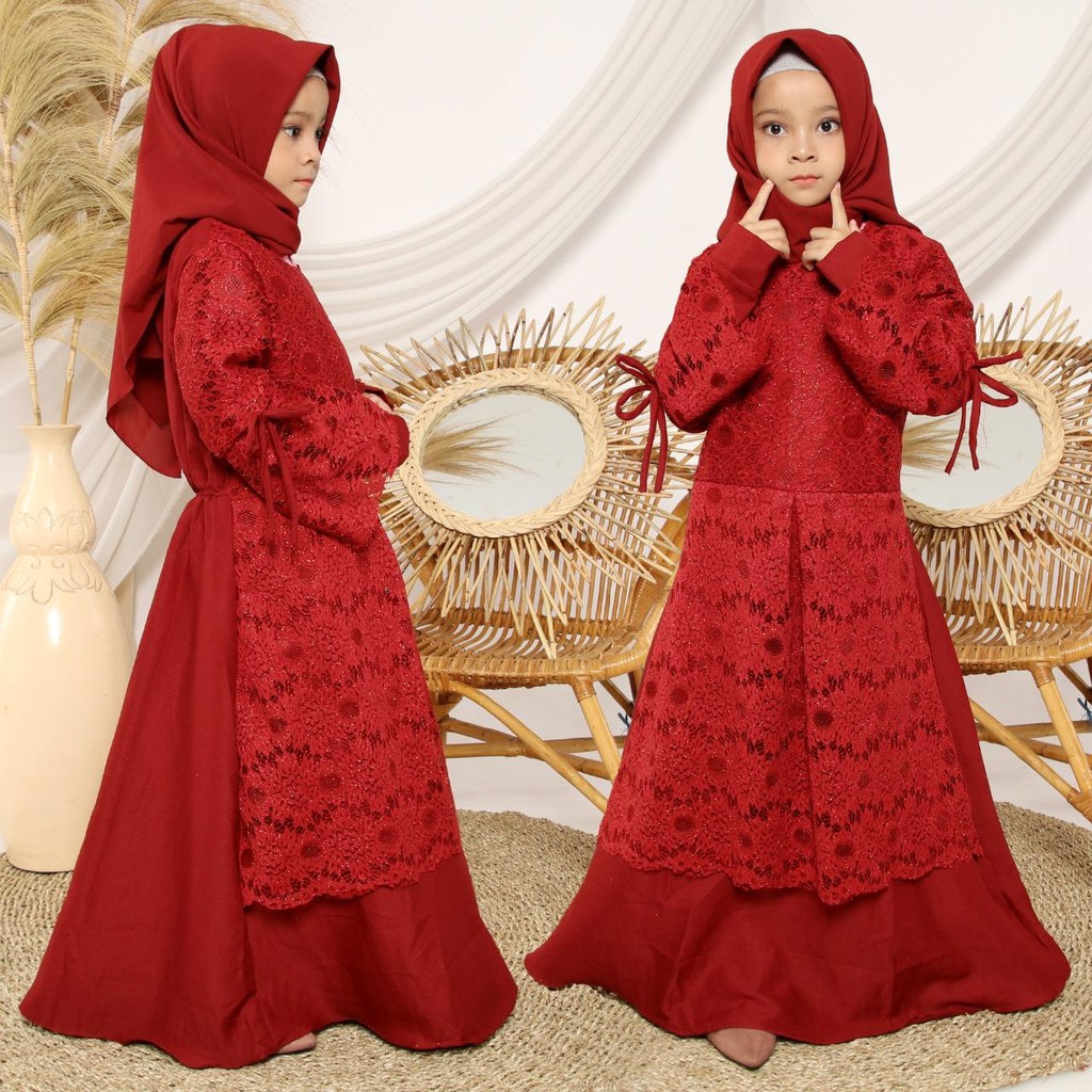 HOPYLOVY - Gamis Anak Perempuan Terbaru Sabiyan Kid