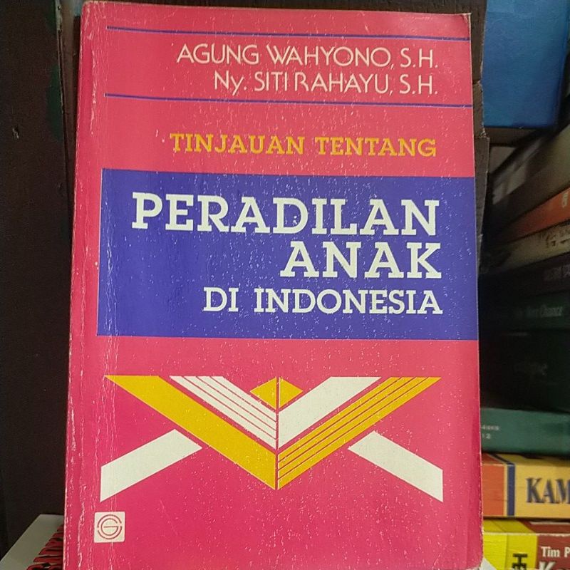 TINJAUAN TENTANG PERADILAN ANAK DI INDONESIA AGUNG WAHYONO SH