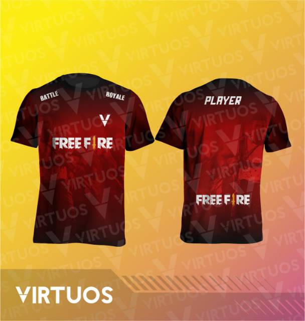 Jersey Esport Freefire Custom Free Design 01