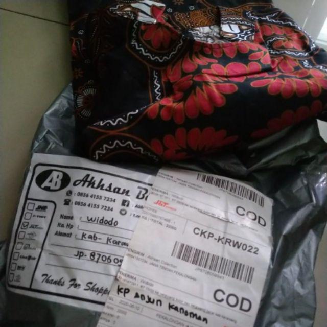 Tunik Batik Motiv Terbaru Seragam Kantor Bahan Katun Halus Adem Di Pakai