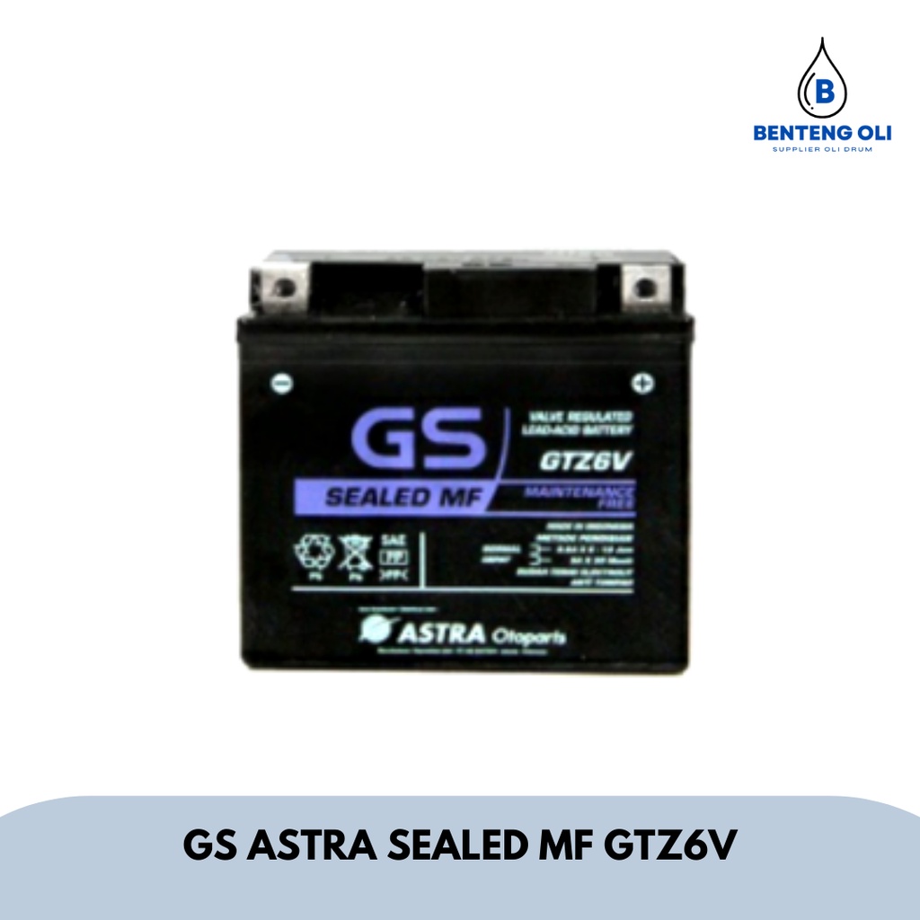 Aki Motor GS Astra Sealed MF GTZ6V