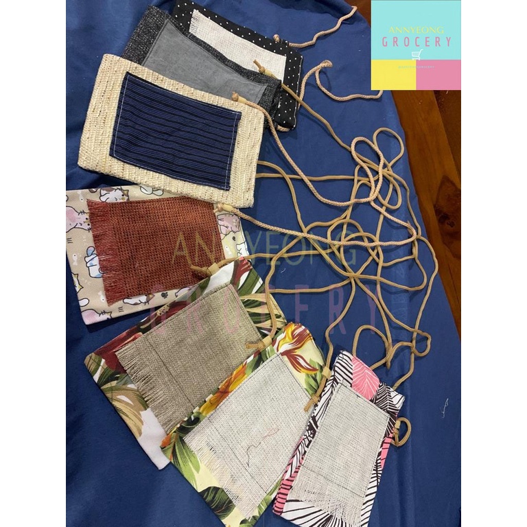 TAS HP SLEMPANG TAS SLEMPANG WANITA TAS KANTONGAN BUNGA TAS HP MOTIF BUNGA KANTONG DEPAN