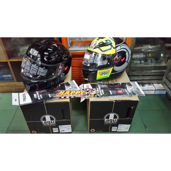 HELM AGV K3SV BLACK GLOSSY ATAU HELM AGV K3SV WINTERTEST SIZE M L XL