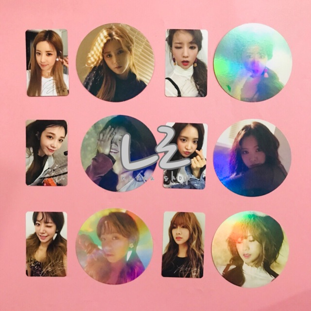 APINK - Dear (Photocard / Numbering Card : Chorong Bomi Eunji Naeun Namjoo Hayoung)