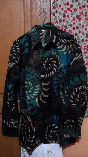 Batik Couple Gamis Batik Maura Sania Ruffle Ori Ndoro Jowi Dnt Size M L Xl All Size