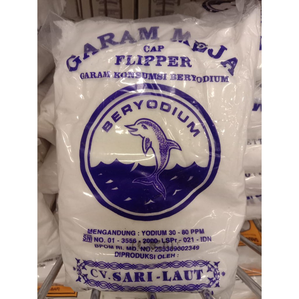 

Garam Meja Cap Flipper 1 kg