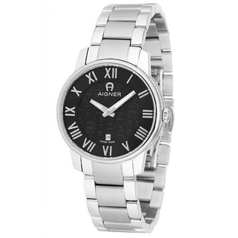 JAM TANGAN AIGNER A24120 Jam Tangan Pria - Silver Black