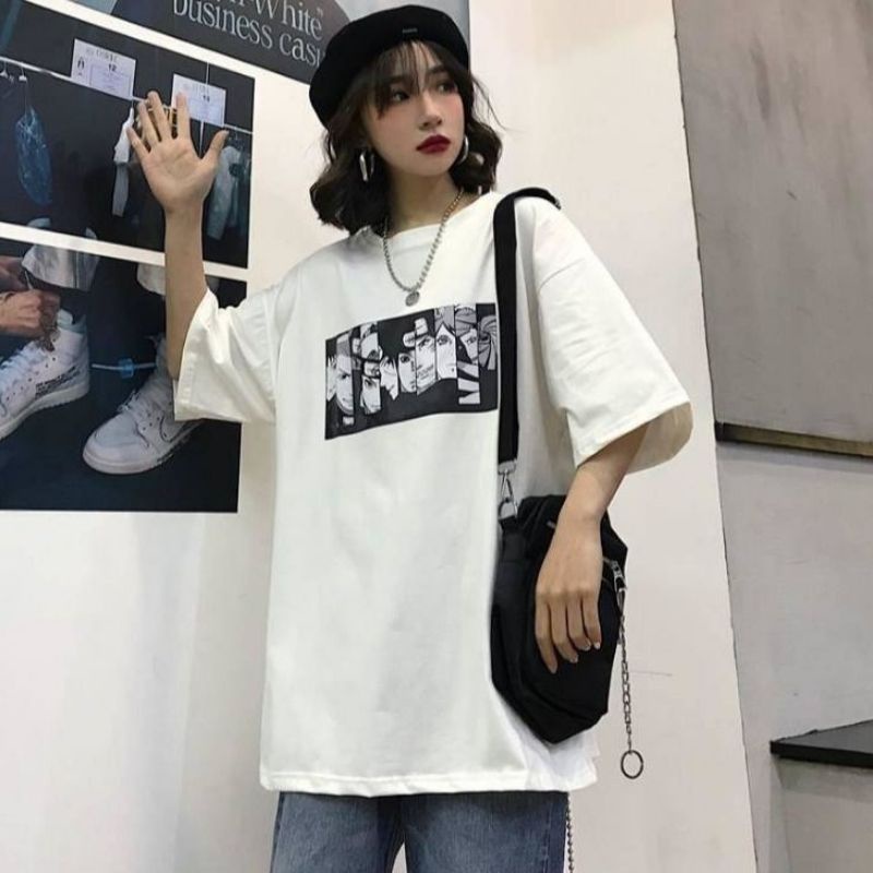 KAOS OVERSIZE ( MONZA ) PRIA WANITA LENGAN PENDEK KAOS DISTRO OVERSIZE TERBARU TERMURAH GOOD QUALITY