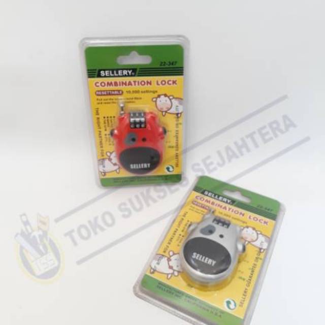 SELLERY Gembok Model Sapi / Gembok Pengaman / Gembok Koper Pintu