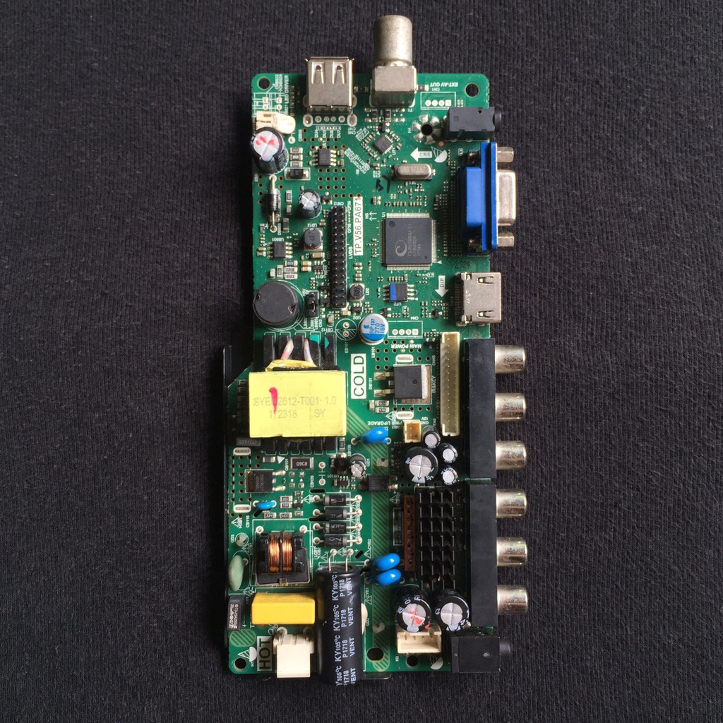 MB - MAINBOARD - MESIN TV AKARI LE25V89 - 25V89 - 25 V 89 - 25 V - 25V - 25