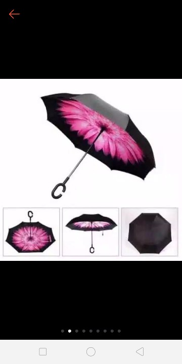 Lcx Payung Terbalik / Down Umbrella/payung Terbalik Motif / Payung Motif