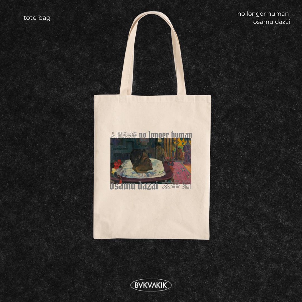 Tote Bag No Longer Human Osamu Dazai