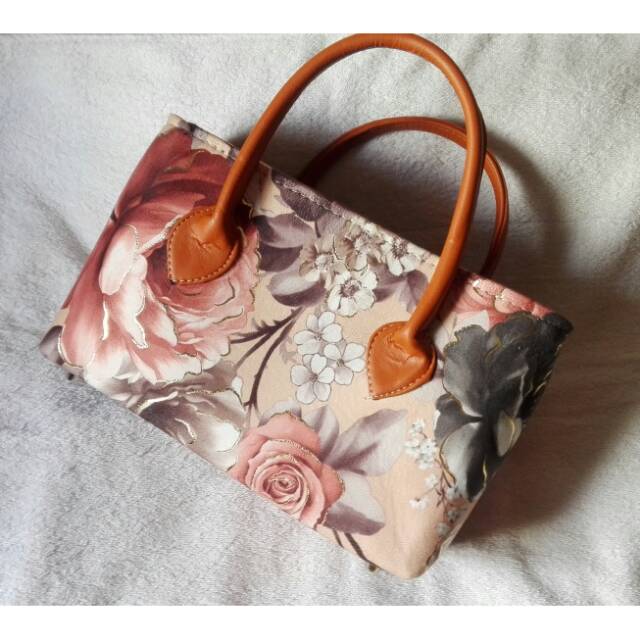 Tas Jinjing motif bunga
