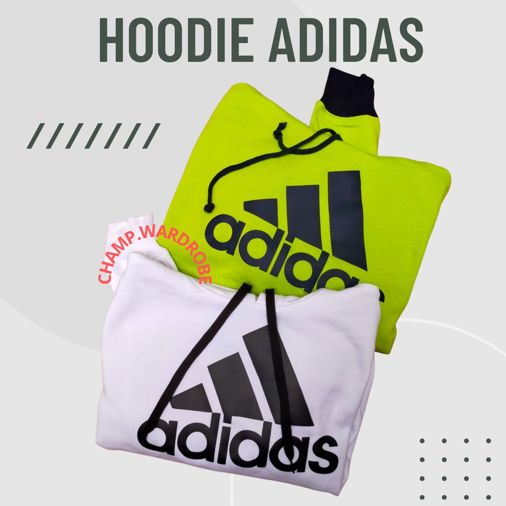 HOODIE ADIDAS ORIGINAL ORI HUDIE HODIE HODDIE JAKET PRIA WANITA COD BNIP BRANDED TERMURAH CHAMPION C