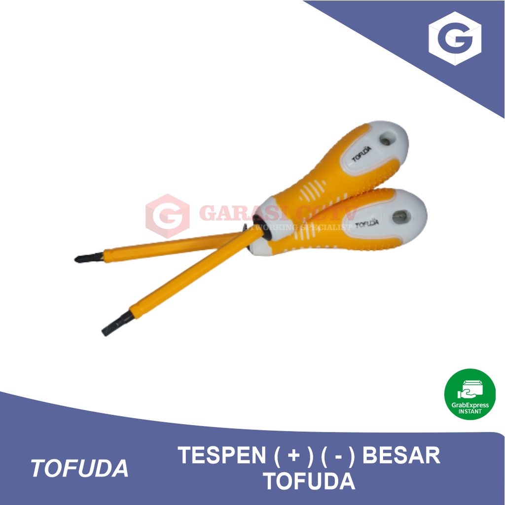 Obeng Tespen  Plus Minus Besar Tofuda