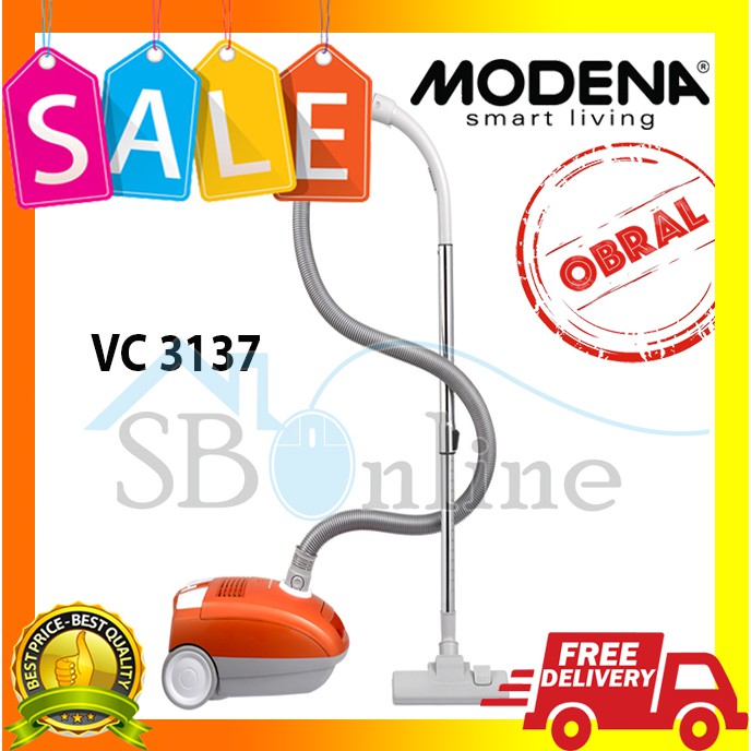 SALE !! Vacum Cleaner Modena - VC 3137 GARANSI RESMI