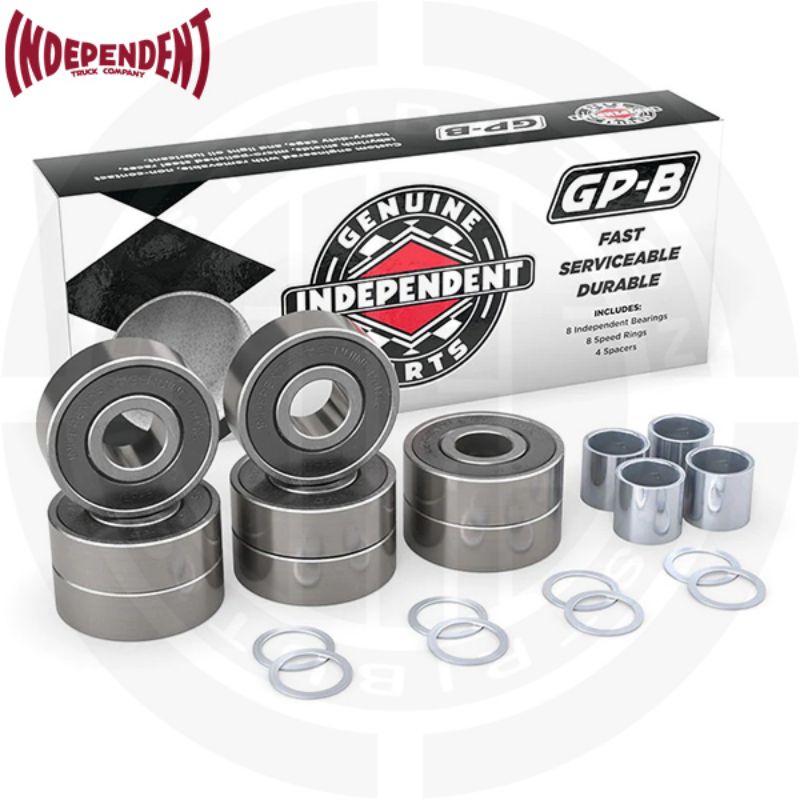 INDEPENDENT Genuine Parts GP-B BOX/8 = 1set Skateboard Bearings