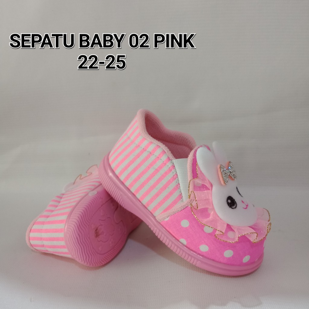 SEPATU BAYI CEWEK LUCU DAN IMUT 22-25