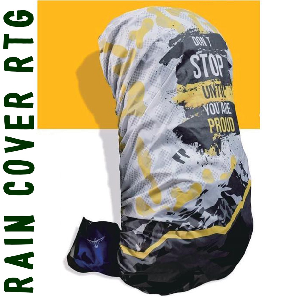 RTG Tas Gunung Anti Air Waterproof Murah Motif Custom Printing Pria Wanita Big Size Desain Suka Suka