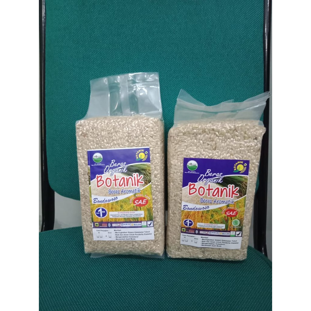 

BERAS ORGANIK PECAH KULIT BOTANIK 1 KG