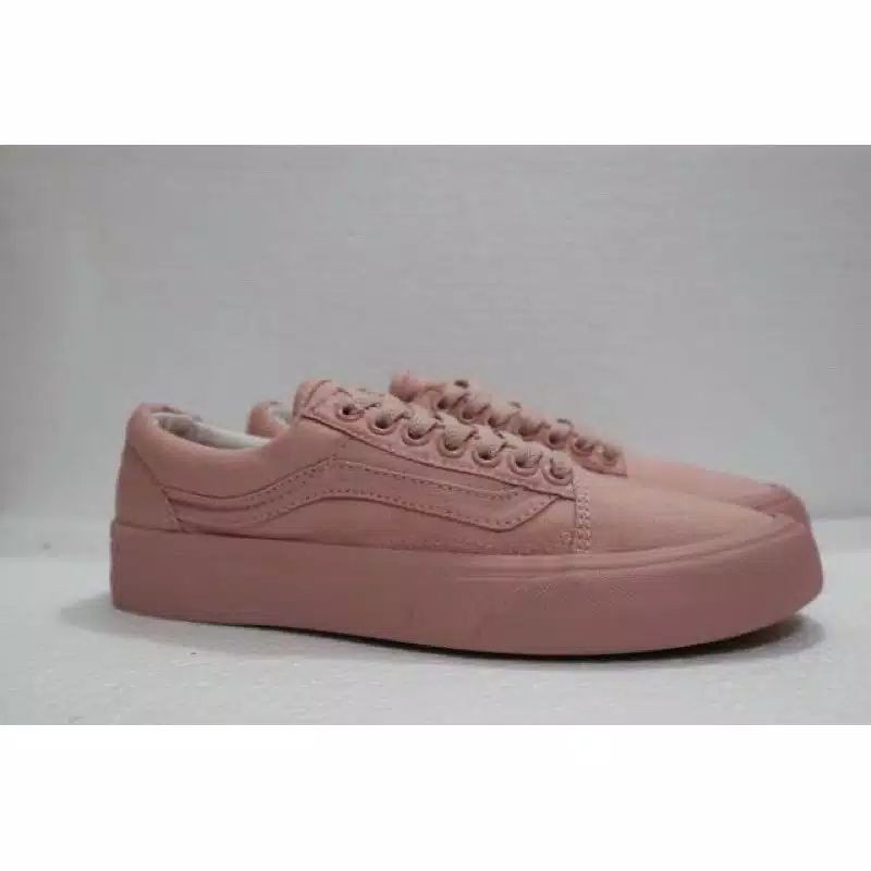 SEPATU OLD SKOOL ROSSY PINK PEACE (REAL PICT)