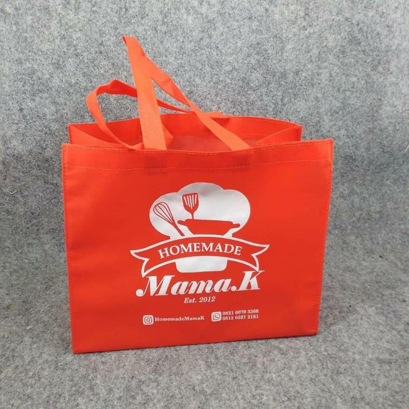 

Tas Spunbond Custom 25x10x30 / Tas Spunbond Promosi