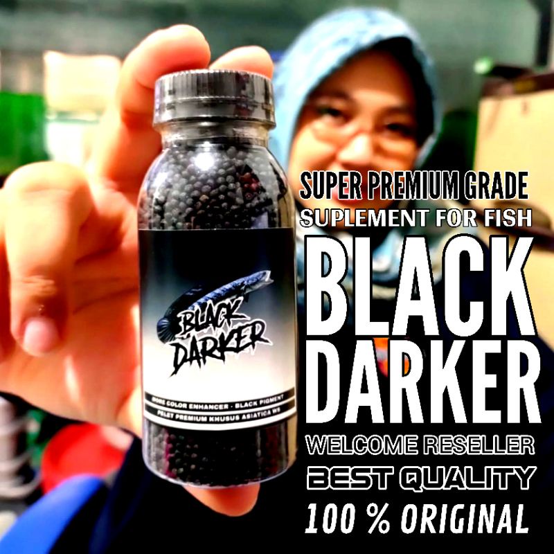 Pelet Black Darker 100ml Pelet Asiatica WS Original GFS