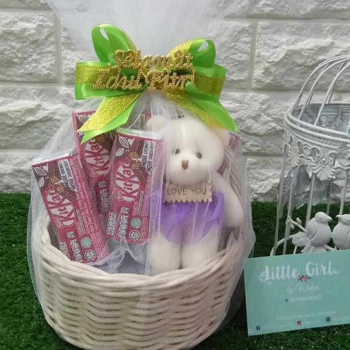 

Terlaris! Parcel Hampers Souvenir Kado Teddy Bear Kitkat Kado Valentine