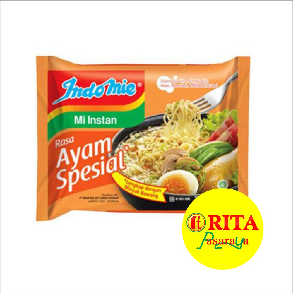 

Indomie Ayam Special / Mie Instan 68 Gr