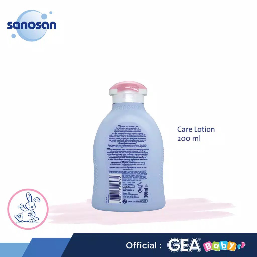 Sanosan Care Lotion - Baby Lotion - Losion bayi