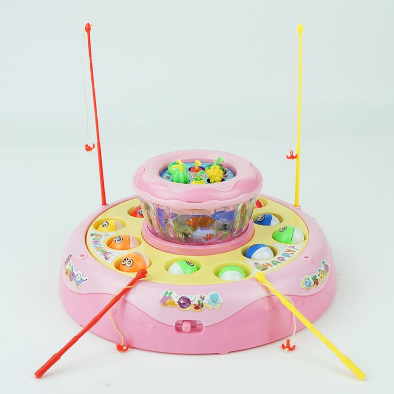 Mainan Anak FISHING GAME ELECTRIC TOY SERIES 2 Tingkat Mainan Pancing