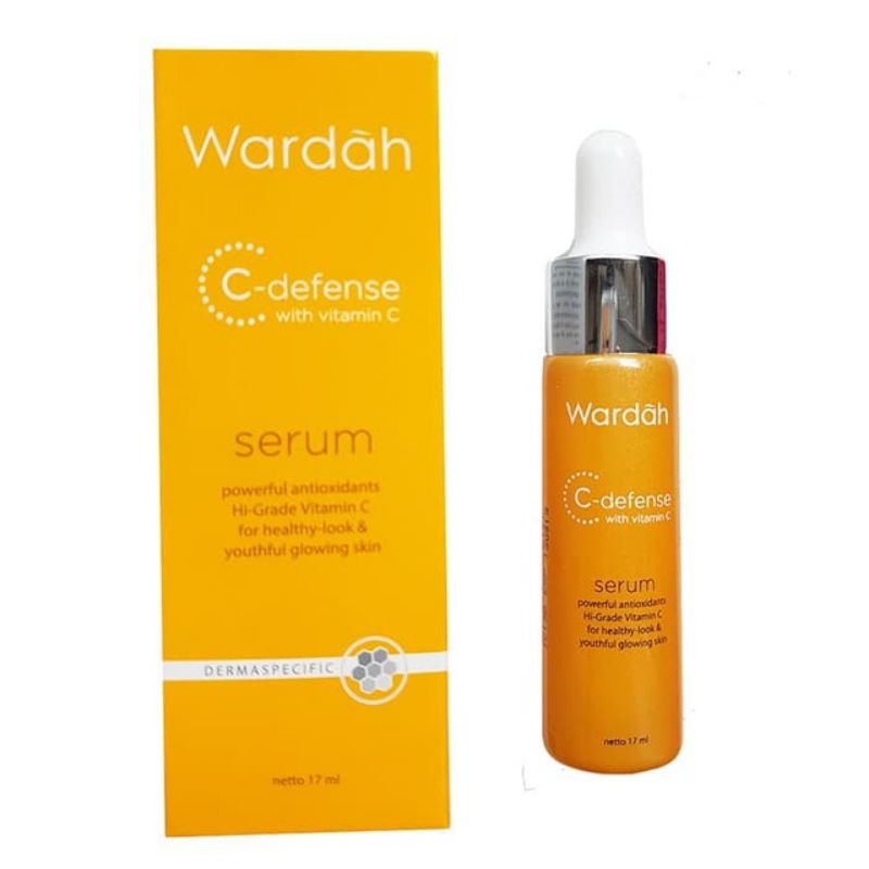 [ 100% ORI ] WARDAH C DEFENSE  SERUM 17ML HIGRADE VITAMIN C YANG MENCERAHKAN KULIT